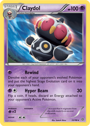 Carta Claydol