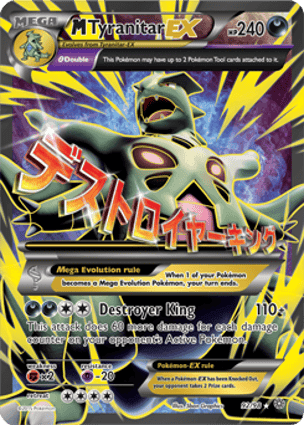 Carta M-Tyranitar-EX