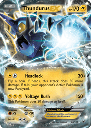 Carta Thundurus-EX