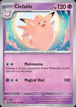 Carta Clefable