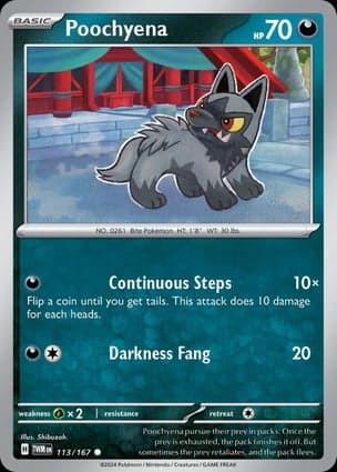 Carta Poochyena