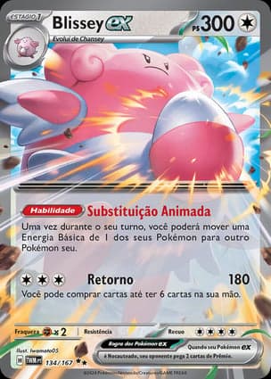 Carta Blissey ex
