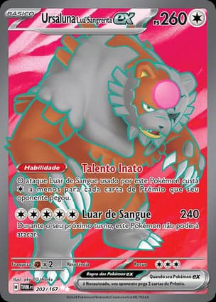 Carta Ursaluna Lua Sangrenta ex