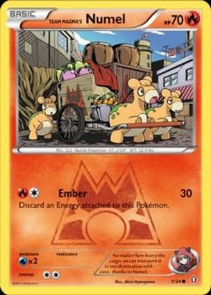 Carta Numel da Equipe Magma