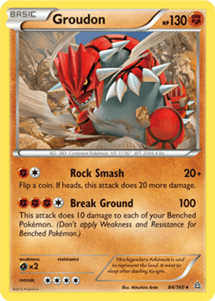 Carta Groudon