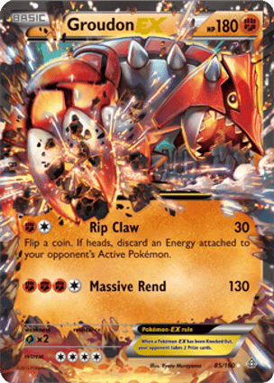 Carta Groudon-EX