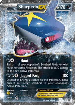 Carta Sharpedo-EX