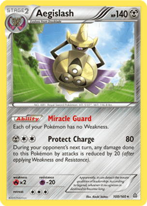 Carta Aegislash