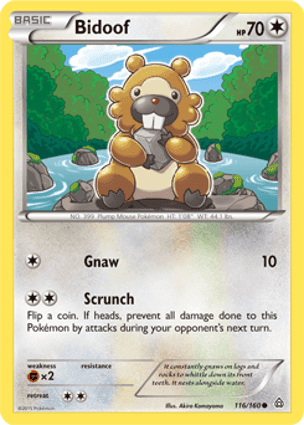 Carta Bidoof