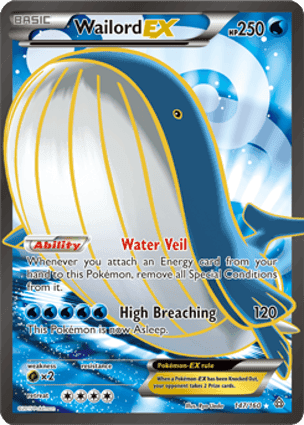 Carta Wailord-EX