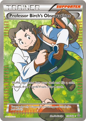 Carta Observações do Professor Birch