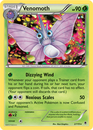 Carta Venomoth