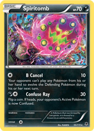 Carta Spiritomb