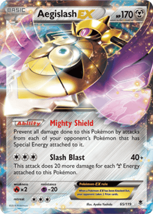 Carta Aegislash-EX