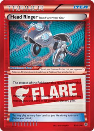 Carta Campainha de Cabeça – Hiperequipamento da Equipe Flare