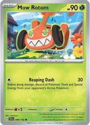 Carta Rotom Corte