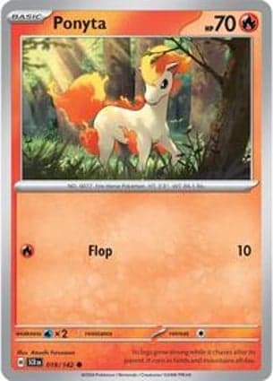 Carta Ponyta