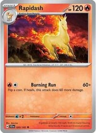 Carta Rapidash
