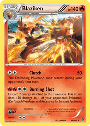 Carta Blaziken
