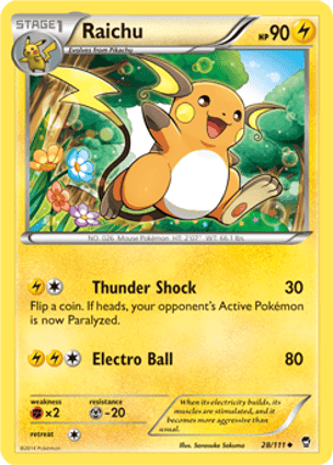 Carta Raichu