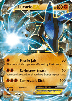 Carta Lucario-EX