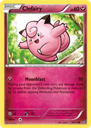 Carta Clefairy