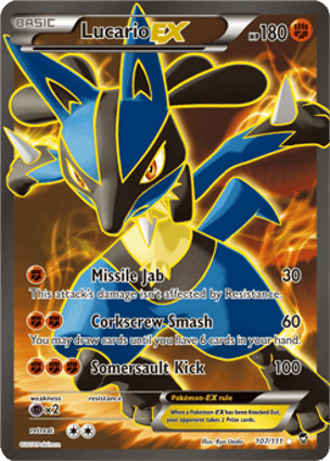 Carta Lucario-EX