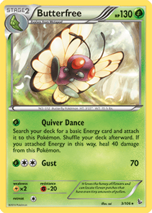 Carta Butterfree