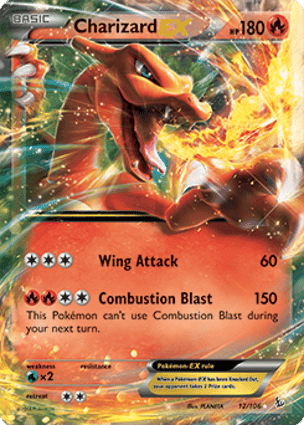 Carta Charizard-EX