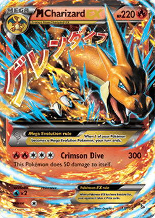 Carta M-Charizard-EX