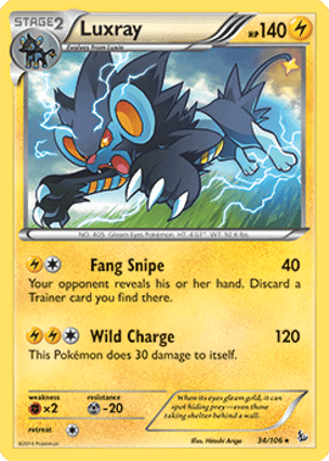Carta Luxray