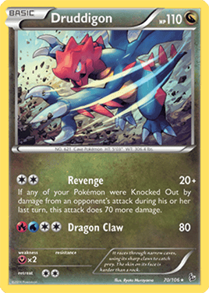 Carta Druddigon