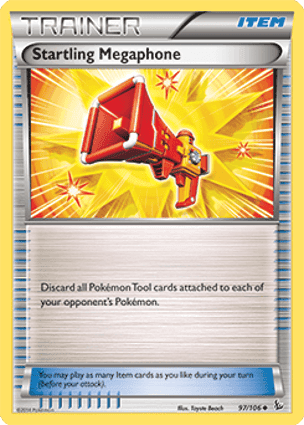 Carta Megafone Assustador