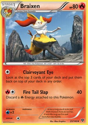 Carta Braixen
