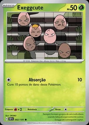 Carta Exeggcute