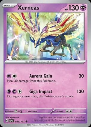 Carta Xerneas