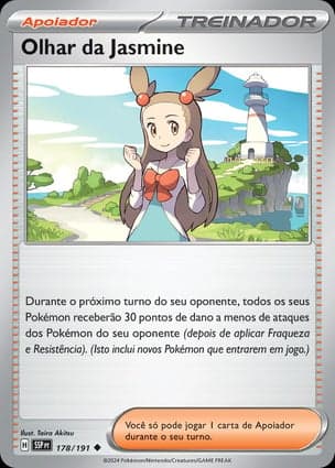Carta Olhar da Jasmine