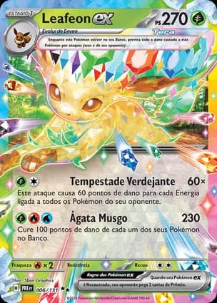 Carta Leafeon ex