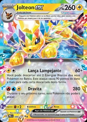 Carta Jolteon ex