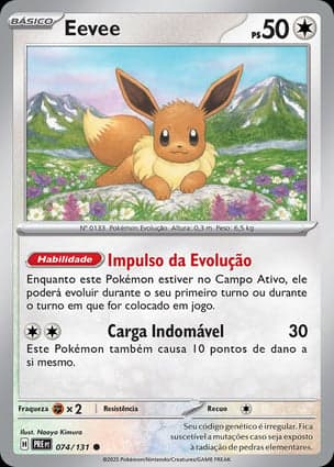 Carta Eevee - Pokemon Day 2025