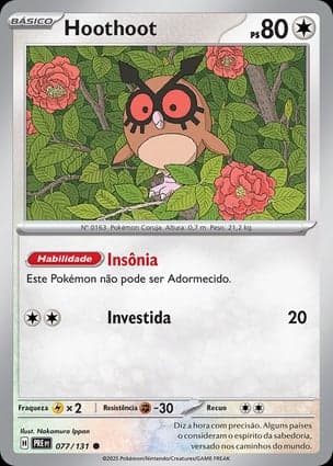 Carta Hoothoot