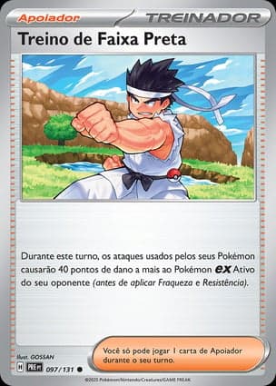 Carta Treino de Faixa Preta