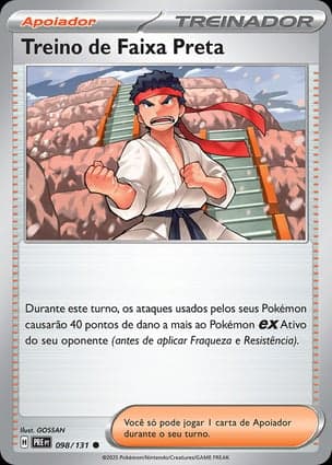 Carta Treino de Faixa Preta