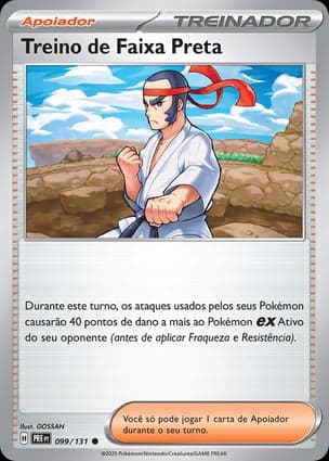 Carta Treino de Faixa Preta