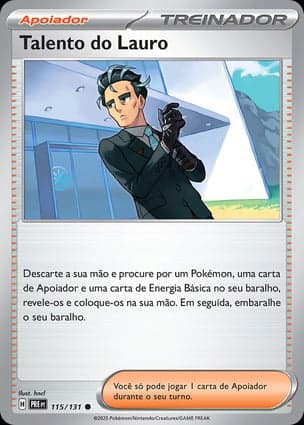 Carta Talento do Lauro