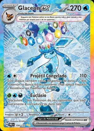 Carta Glaceon ex