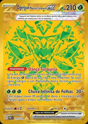 Carta Ogerpon Máscara Turquesa ex