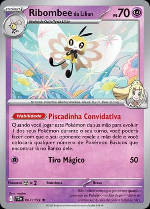 Carta Ribombee da Lílian