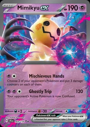 Carta Mimikyu ex