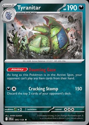 Carta Tyranitar